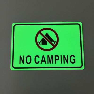 Rectangular Photo-Activated Signage Weather Resistant And User-Friendly
