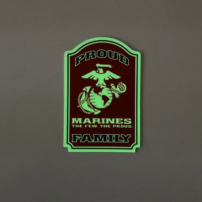 Rectangular Light-Emitting Signage Weather Resistant And Highly Durable